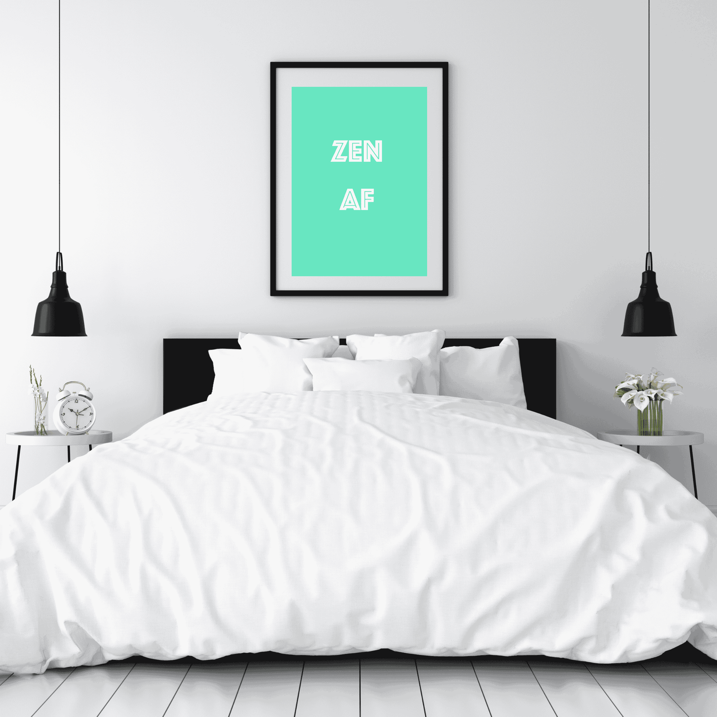 Zen AF – The Chillest Wall Art Ever