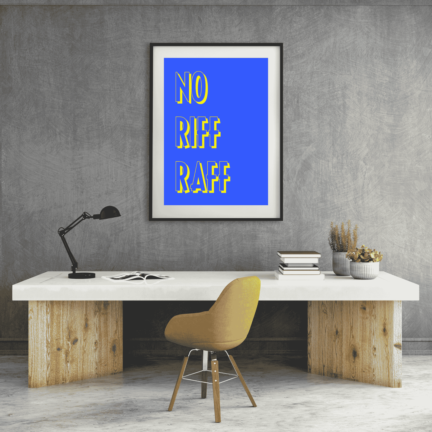 No Riff Raff | High-Quality Wall Art That Sets the Standard