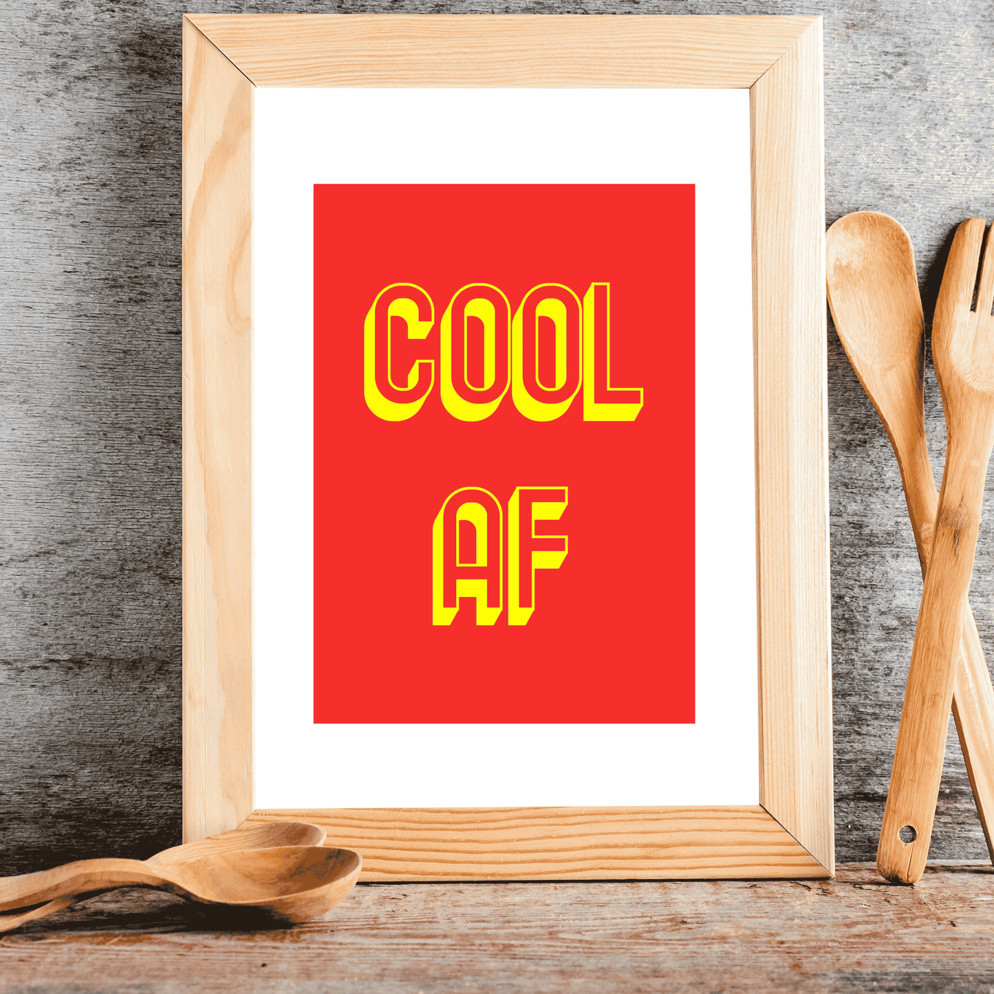 Cool AF | High-Quality Wall Art for the Effortlessly Cool
