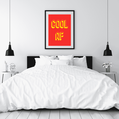 Cool AF | High-Quality Wall Art for the Effortlessly Cool